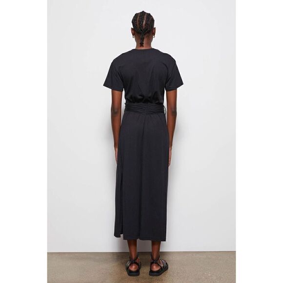 NWT Jonathan Simkhai Standard Sarah Dress cotton crew neck - Picture 5 of 16